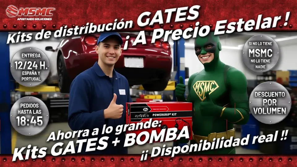 GATES Kits con bomba a precio estelar 🔧⚡